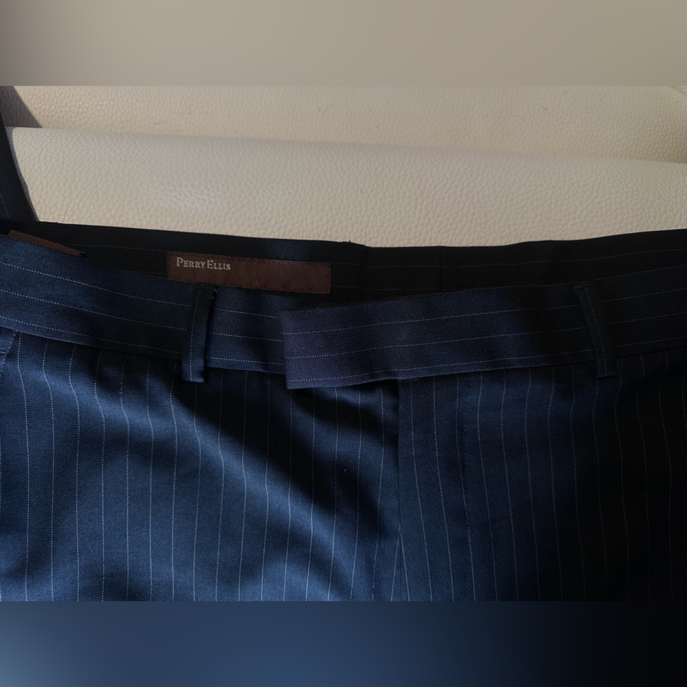 Perry Ellis Striped Men’s Slacks-34x30